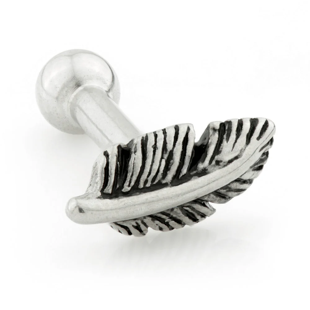 Steel Feather Internal Thread Micro Bar - Image 2