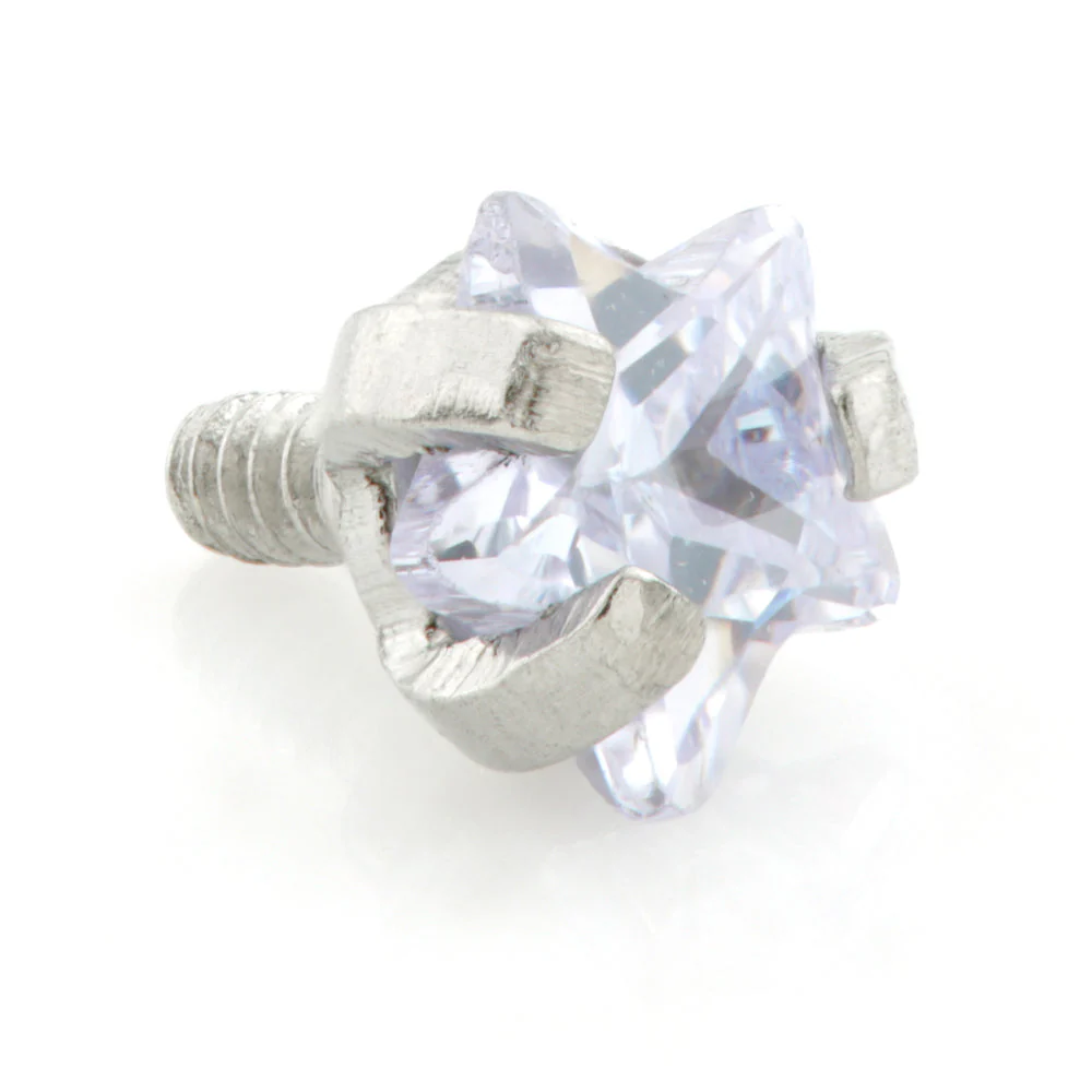Steel Internal Prong Star Gem Attachment - Image 3