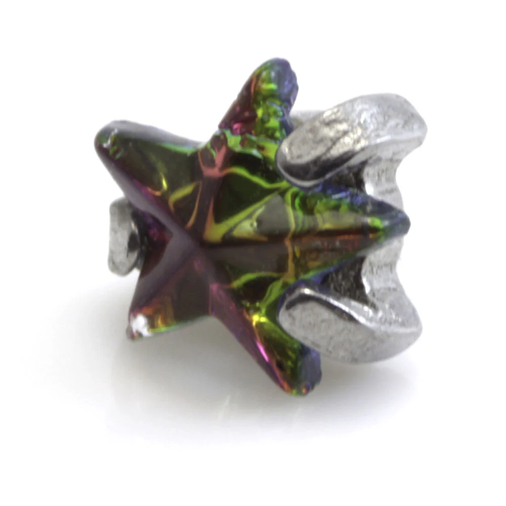 Steel Internal Thread Jewelled Star - 5-VM