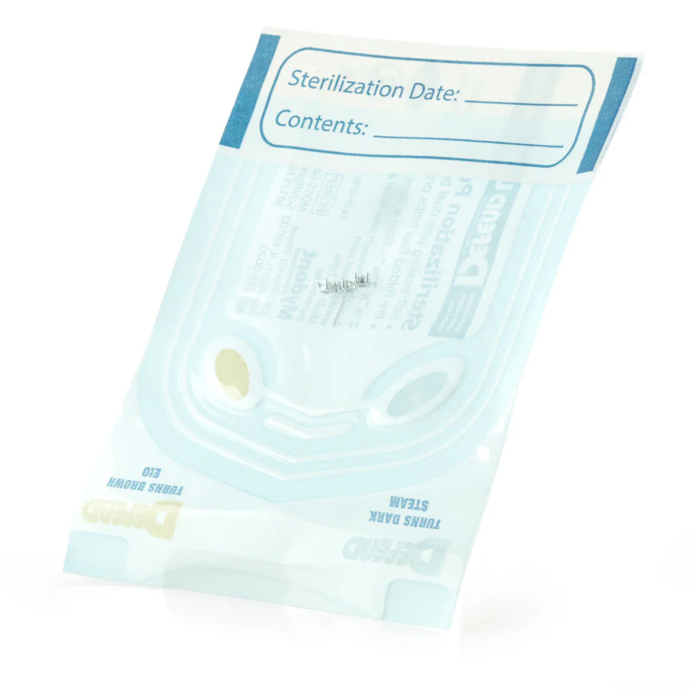 Sterile - TL - 14ct Gold Triple Gem Threadless Attachment (sold individually)