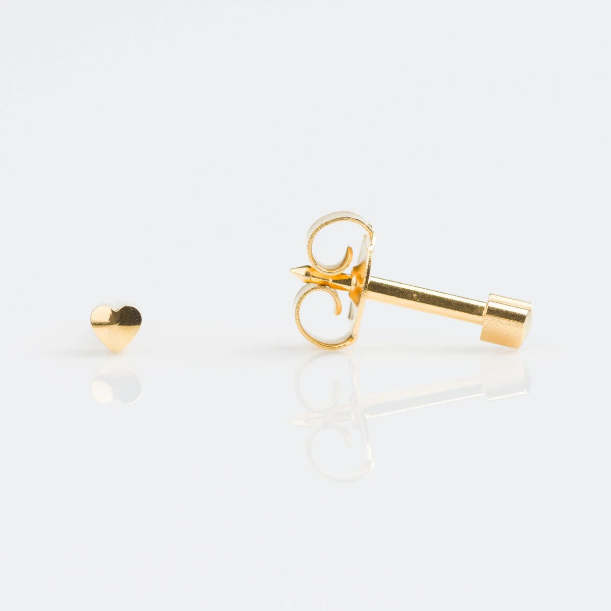 Studex Mini Gold Plated Heart Studs - Pack of 12
