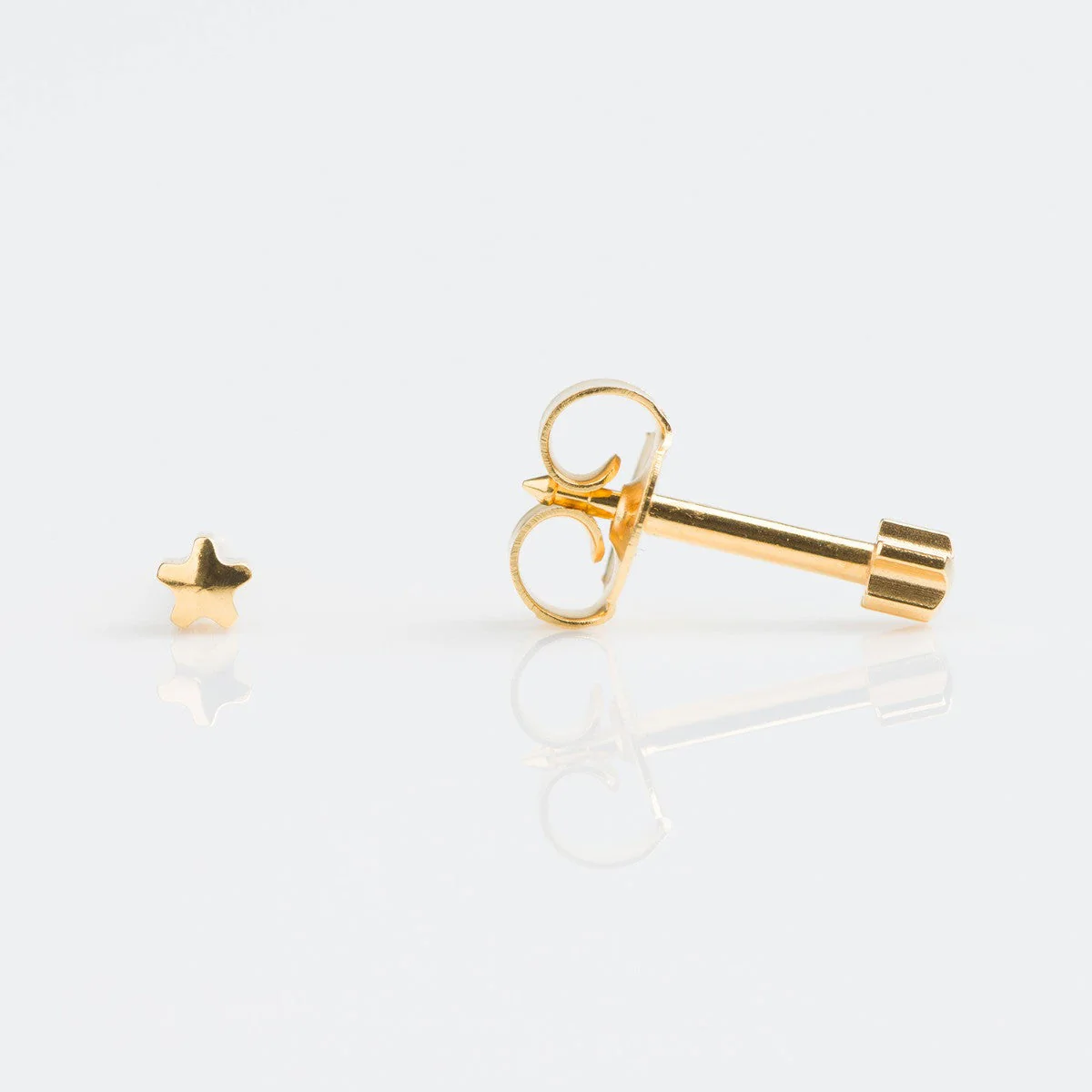 Studex Mini Gold Plated Star Studs - Pack of 12