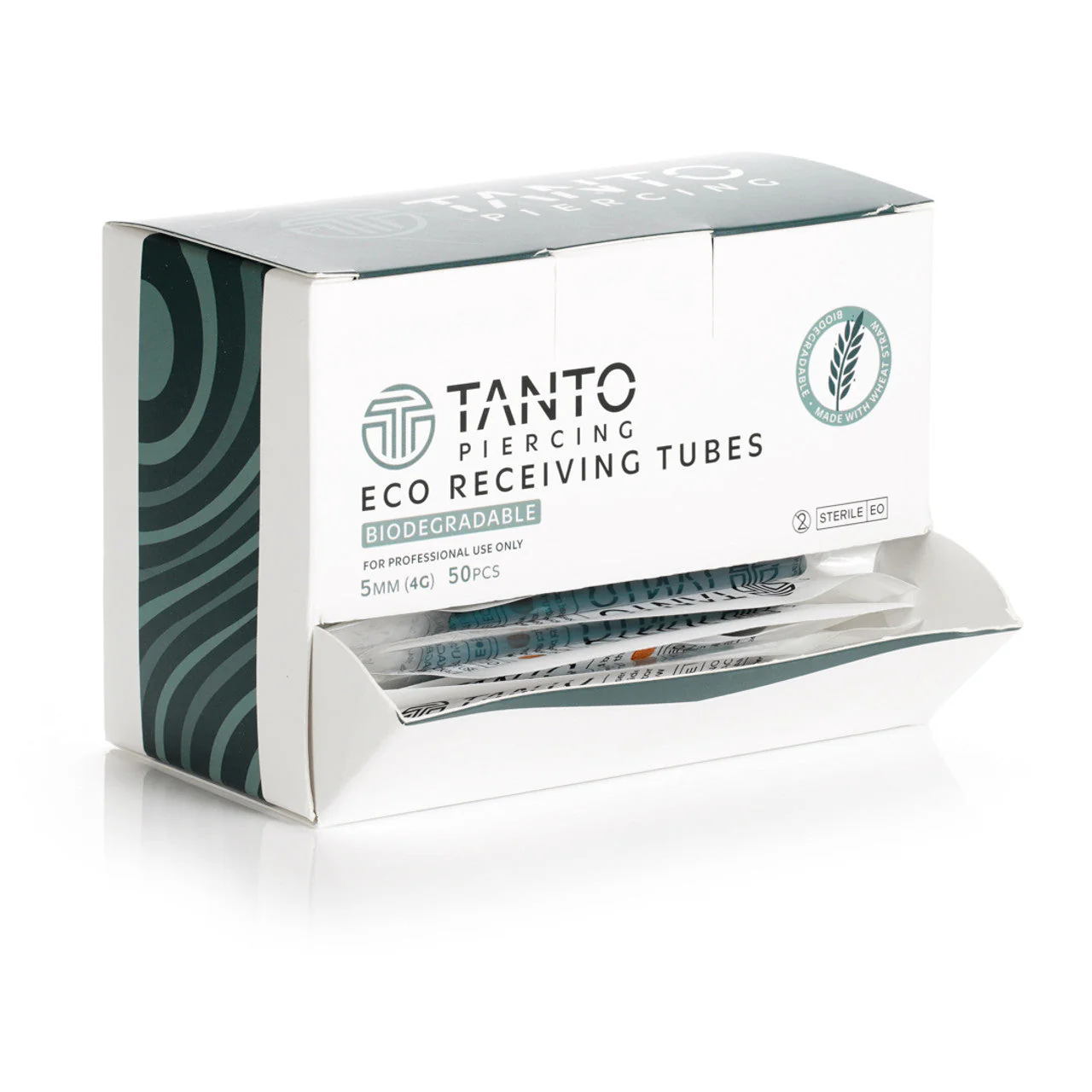 SHORT DATE - Tanto Piercing Eco Biodegradable Receiving Tubes - 5mm/8mm (50 pieces) - Image 3