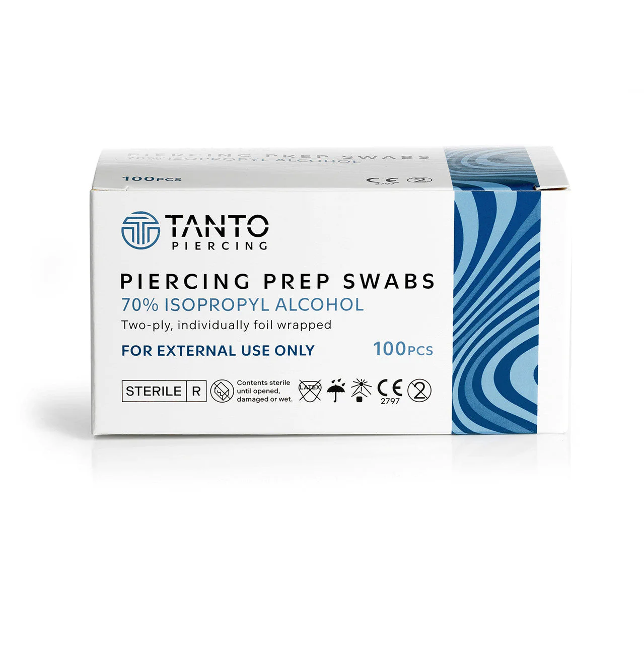 Tanto Piercing Prep Swabs (100 pieces) - Image 3