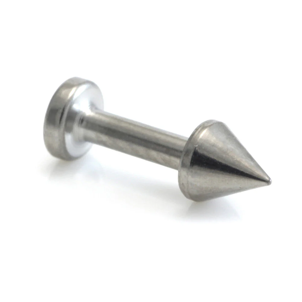 Threadless Ti Micro Cone Small Base Labret