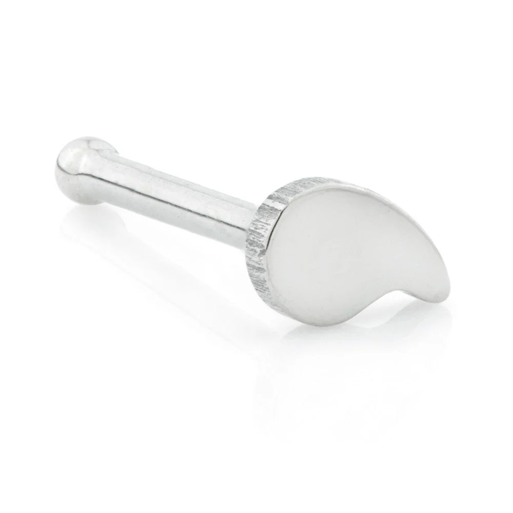 Ti Comma Straight Nose Stud