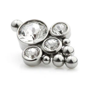 Ti Couture Internal Caeli Gem Cluster Attachment (0.8mm thread)