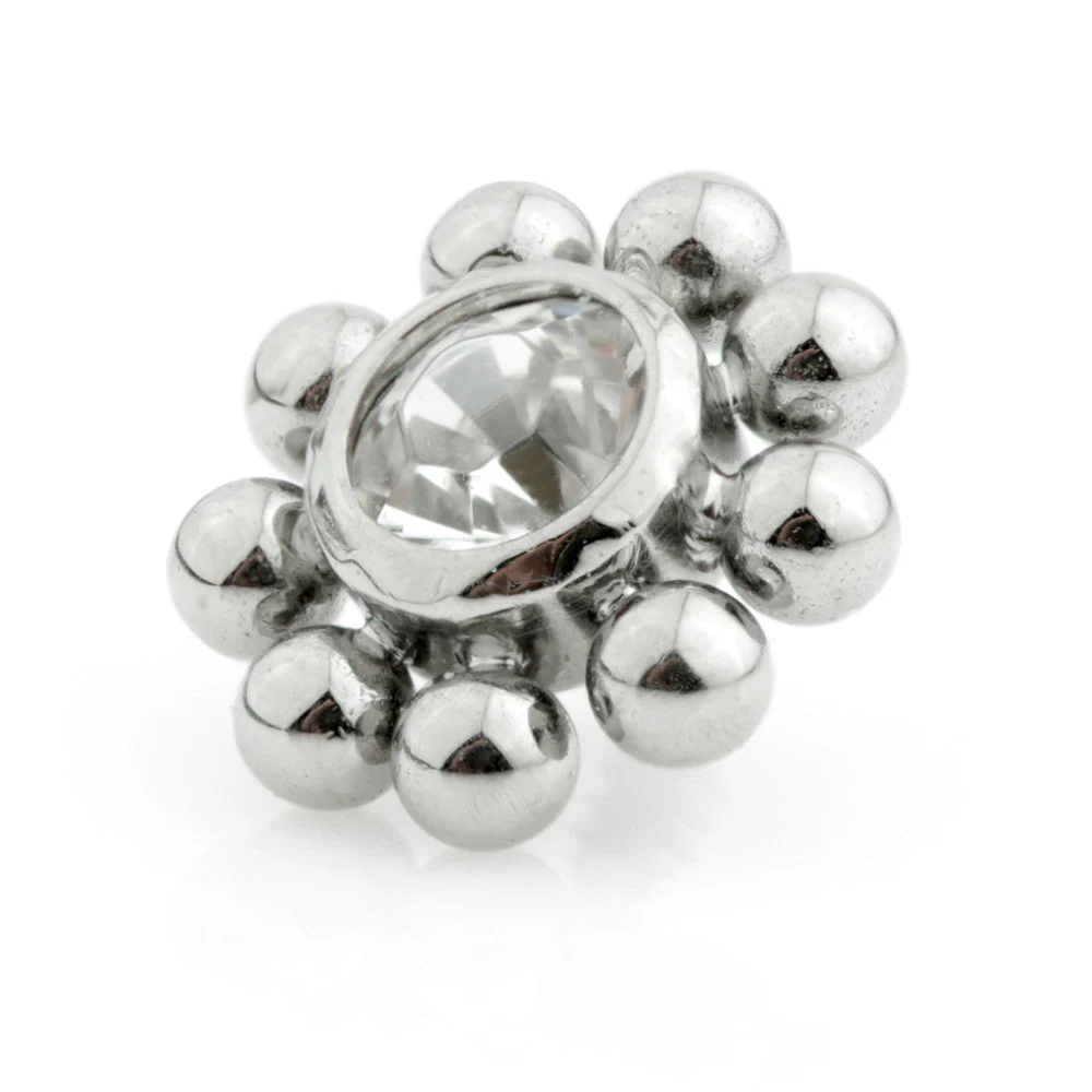 Ti Couture Internal Gem Attachment (0.8mm thread)