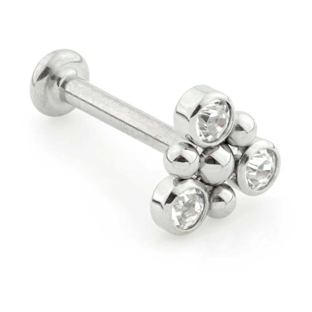 Ti Couture Internal Labrets Gem Dot 3mm Base