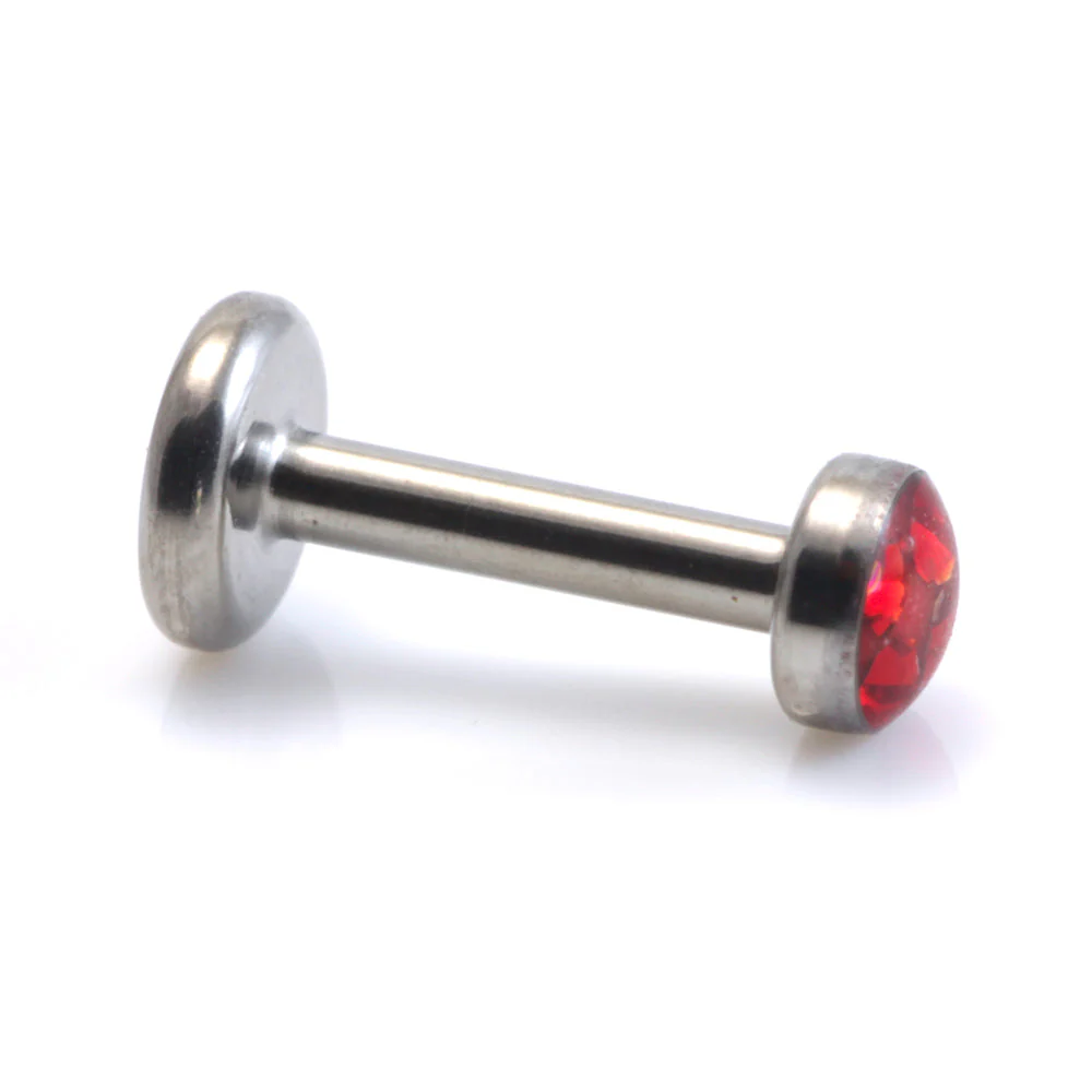 Ti Couture Internal Titanium Multi Gem Disk Micro Labret - Image 3