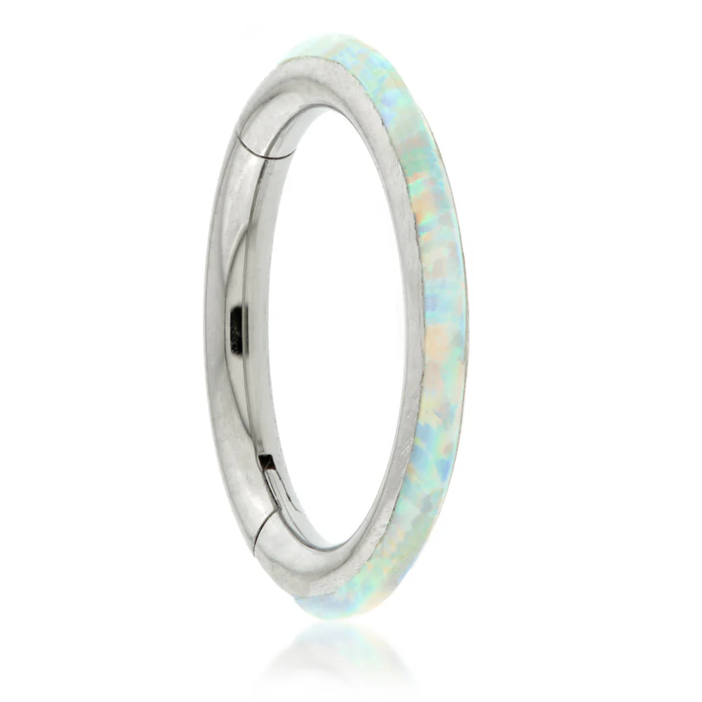 Ti Couture Opal Side Hinged Ring - Image 2