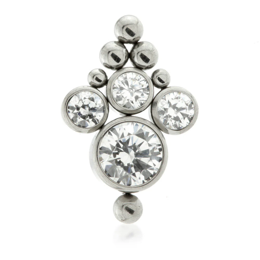 Ti Couture Threadless Caeli Gem Cluster Attachment