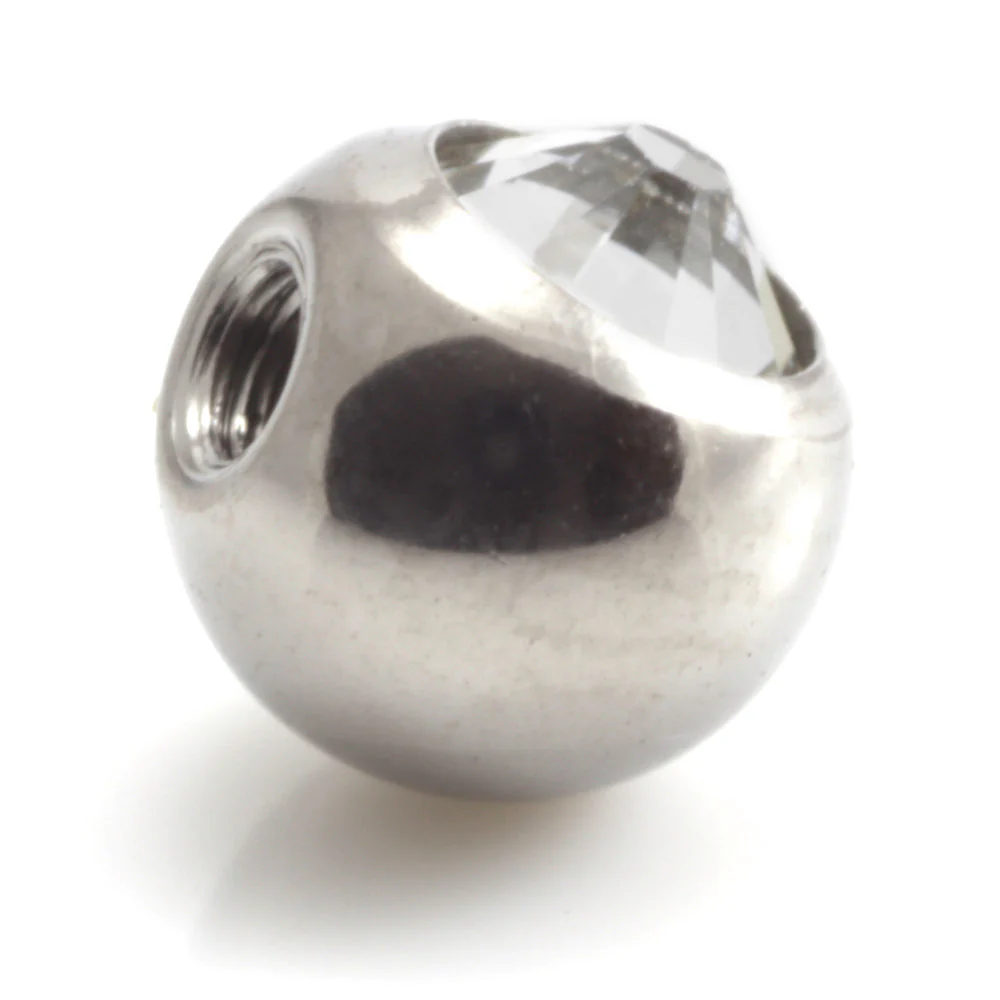 Ti Forward Facing Micro Gem Balls 1.2mm