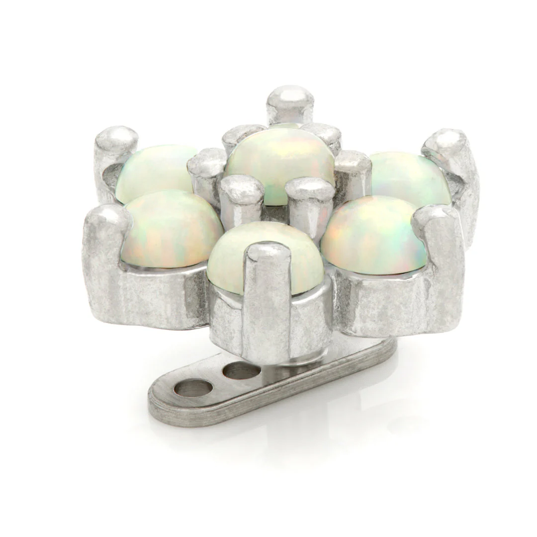 Ti Internal Anchor With Steel Opal Flower (6 Petals) - Image 2