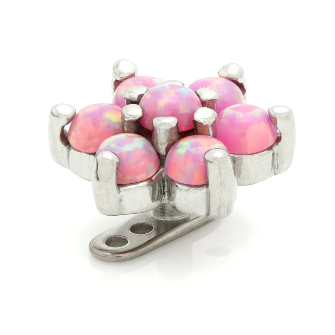 Ti Internal Anchor With Steel Opal Flower (6 Petals) - Image 3