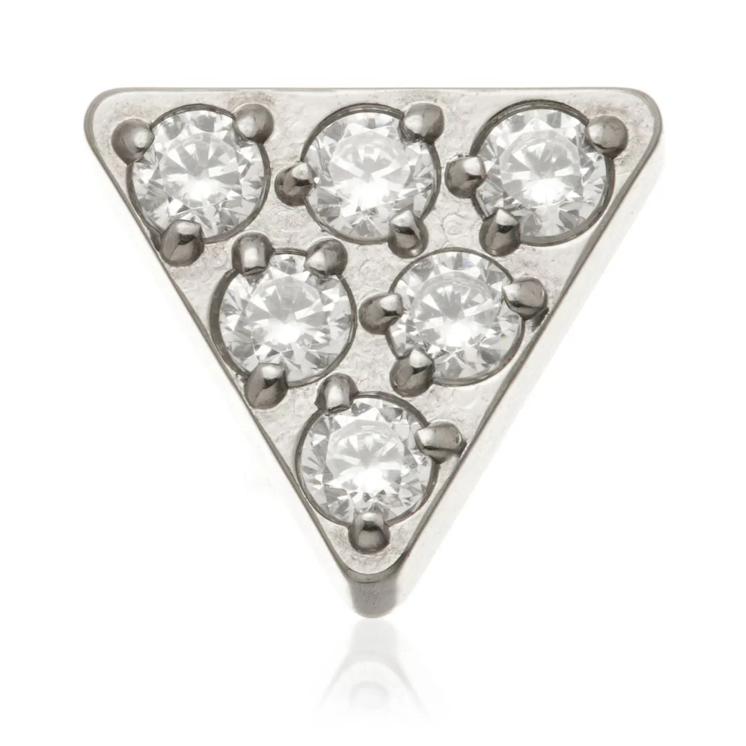 Ti Internal Jewelled Triangle Attachment