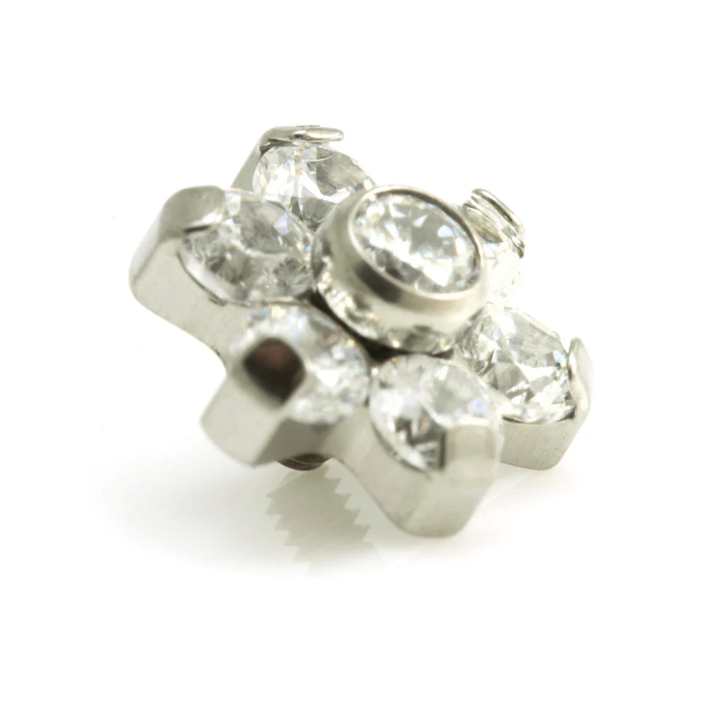 Ti Internal Micro Gem Flower Attachment (6 petals) - Image 14