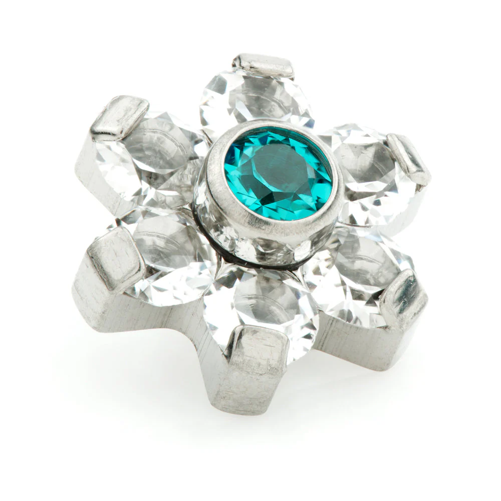 Ti Internal Micro Gem Flower Attachment (6 petals) - Image 15
