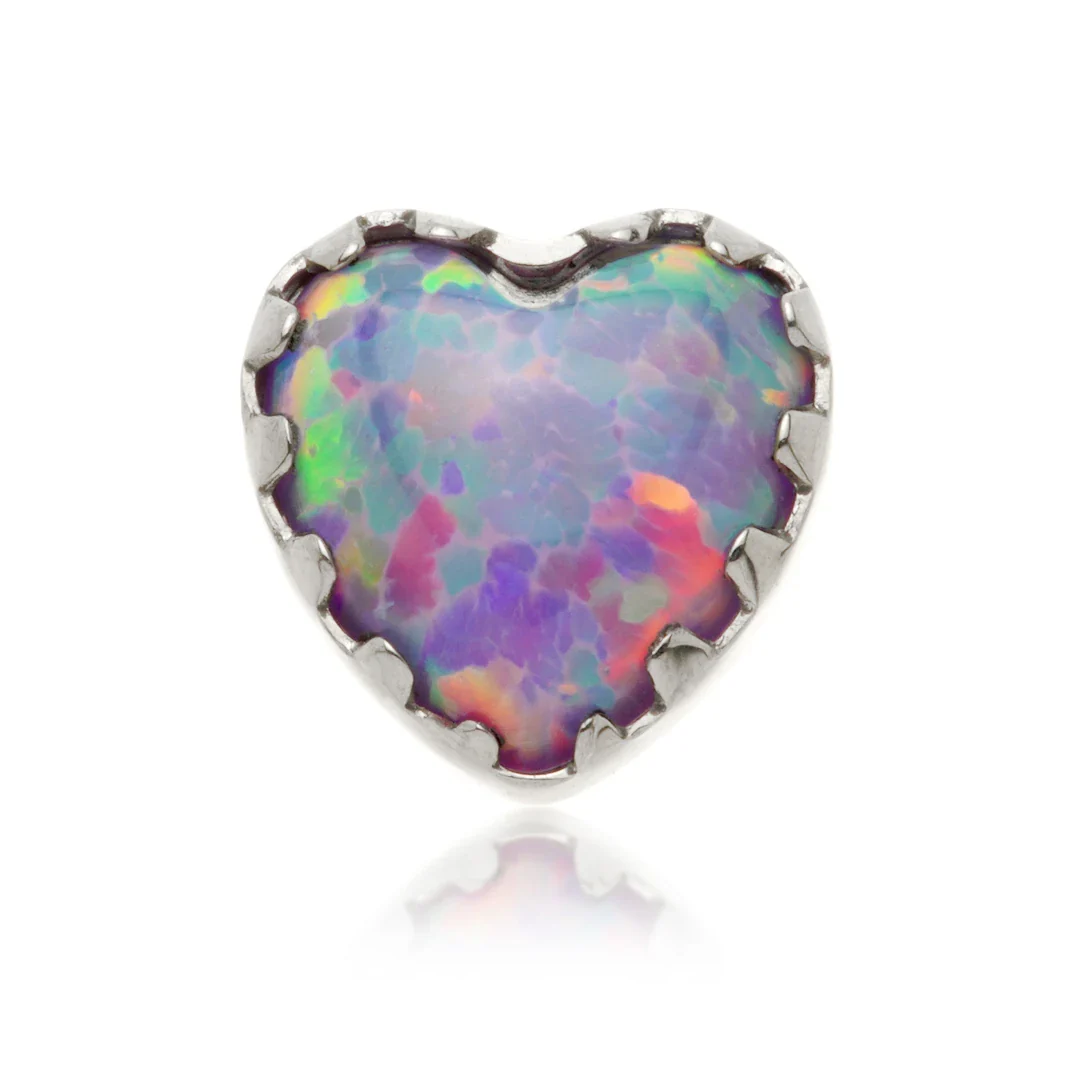 Ti Internal Opal Heart Attachment