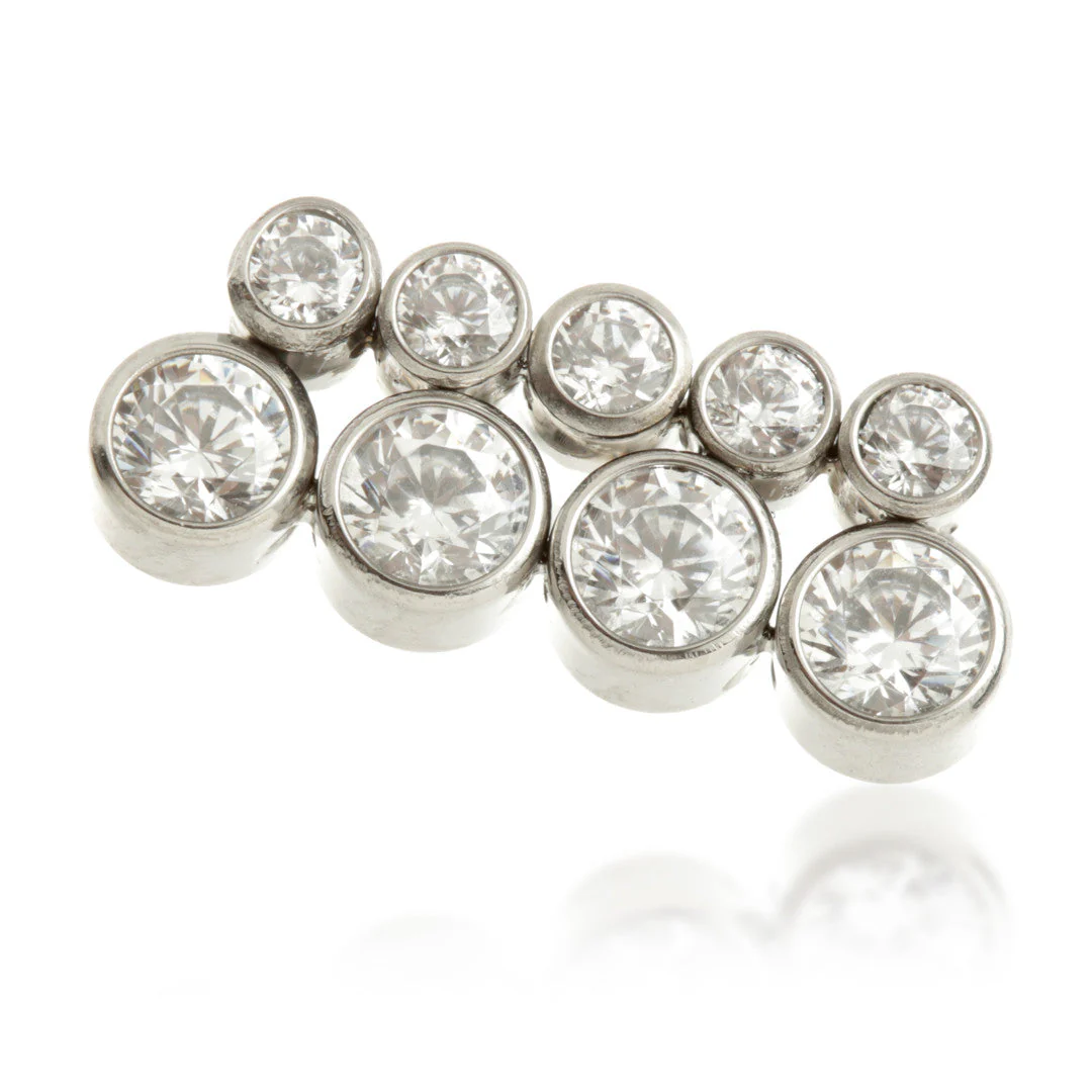 Ti Internal Straight Jewelled Double Bezel Set Attachment