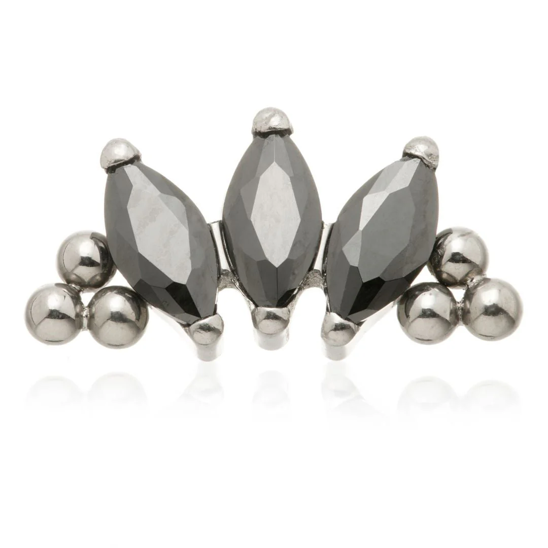 Ti Internal Triple Marquise Beaded Attachment - Image 3