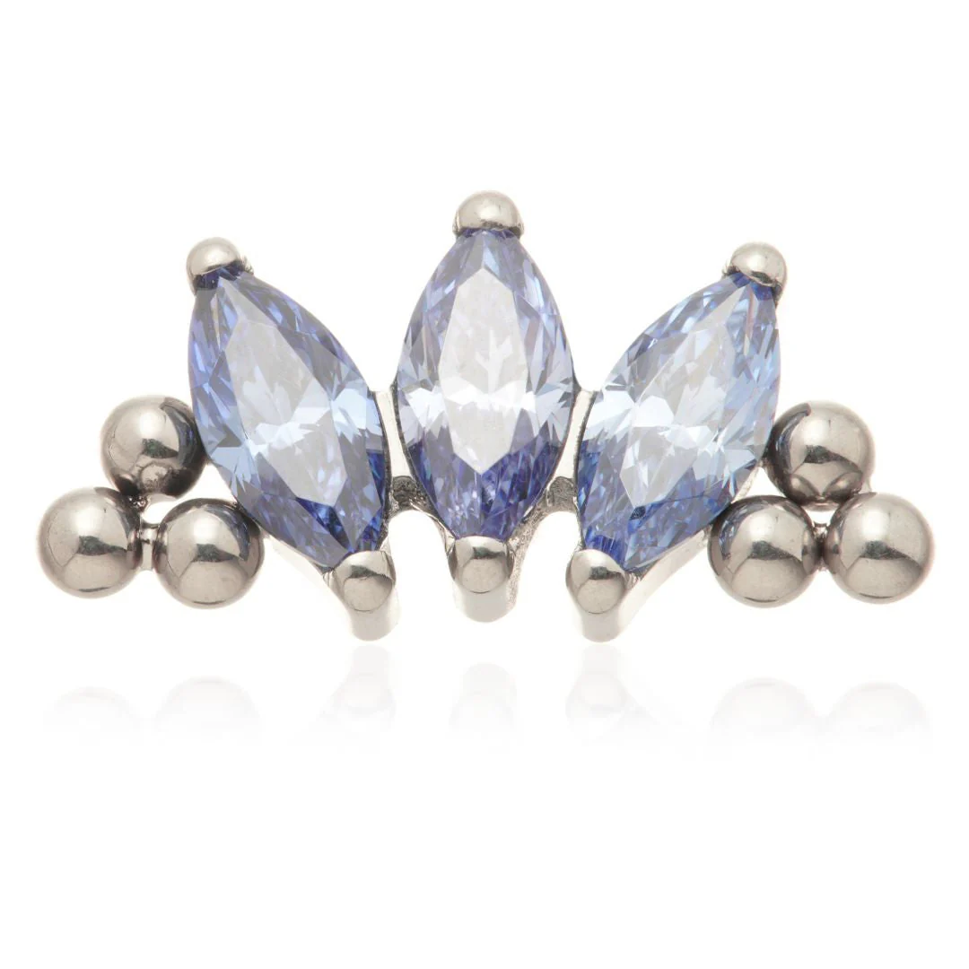 Ti Internal Triple Marquise Beaded Attachment - Image 9