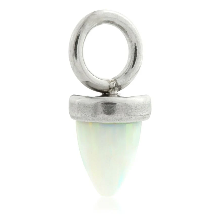 Ti Opal Spike Charm - Image 3