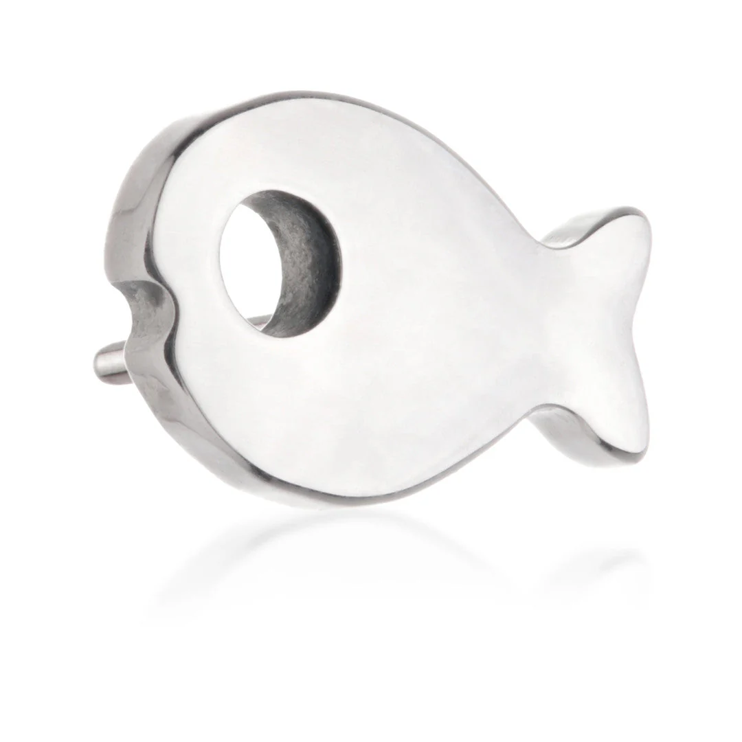 Ti Threadless Hollow Eye Fish Attachment