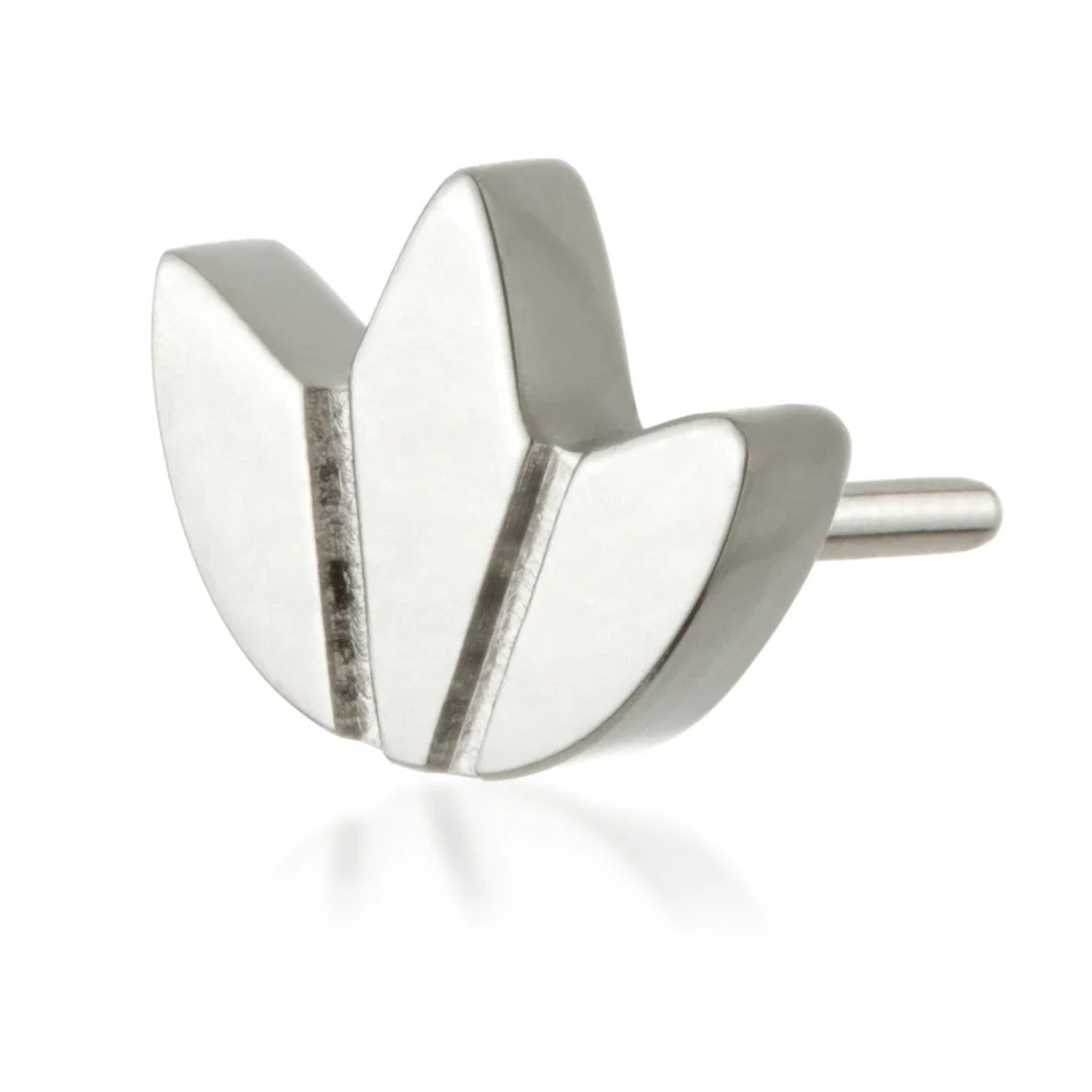 Ti Threadless Plain Triple Marquise Attachment
