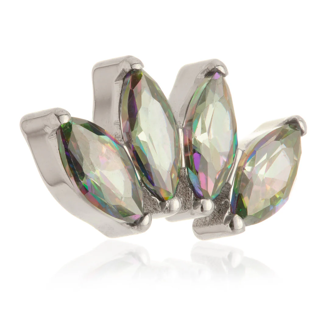 Ti Threadless Prong Set Marquise Attachment - Image 2