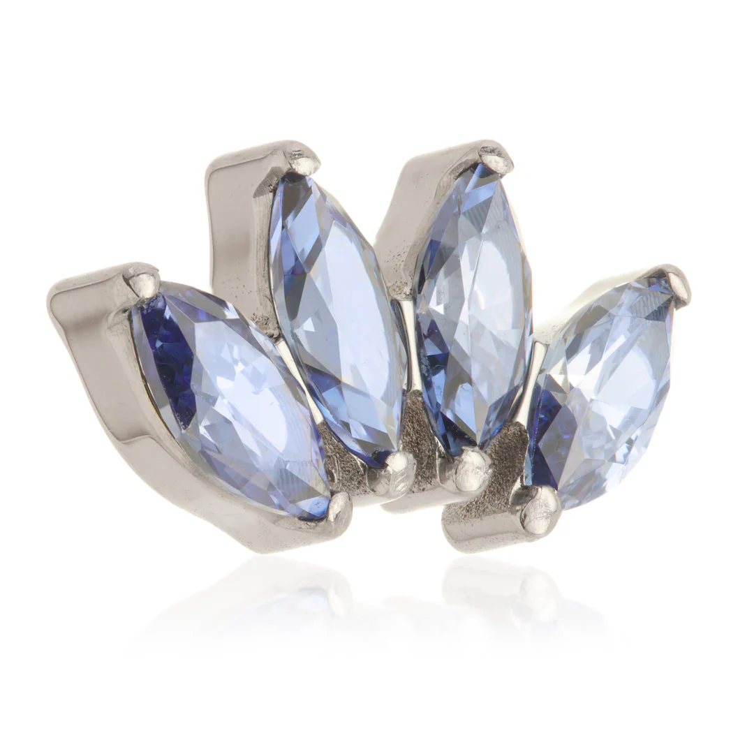 Ti Threadless Prong Set Marquise Attachment - Image 3