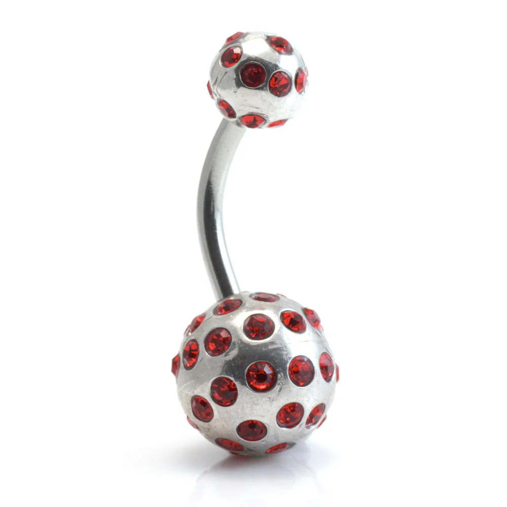 Tiffany Ball Silver & Steel Navel (BA01) - Image 4