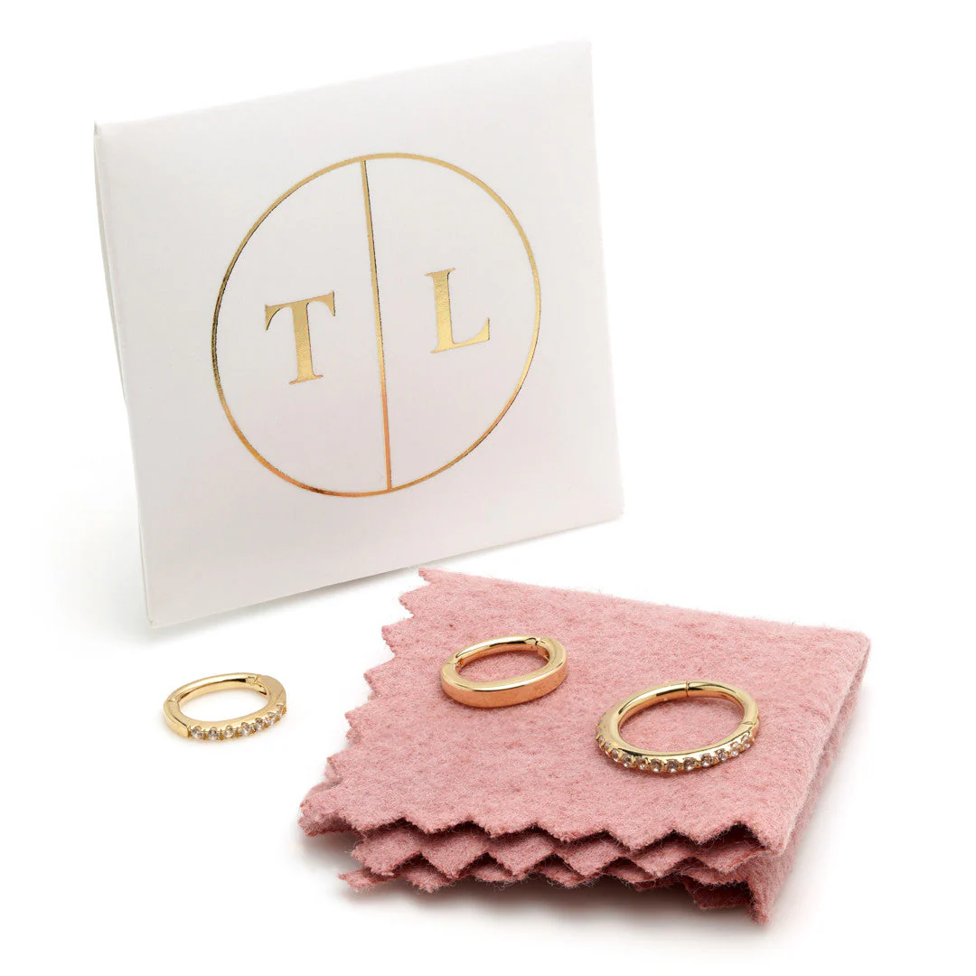 Tish Lyon Mini Gold Polishing Cloths - Pack of 10 - Image 2