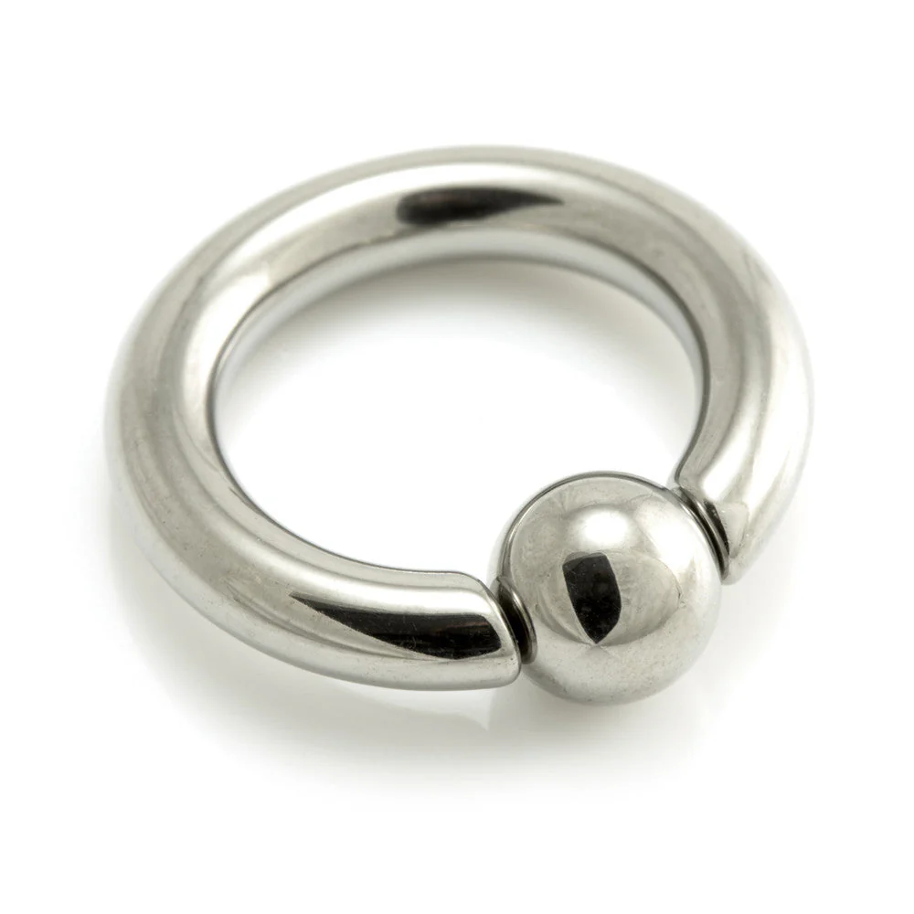 Titanium BCR with Easy Clip Titanium Ball - 5mm