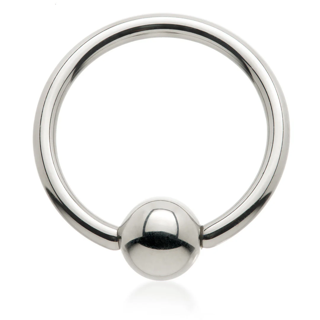 Titanium BCR with Ti Ball