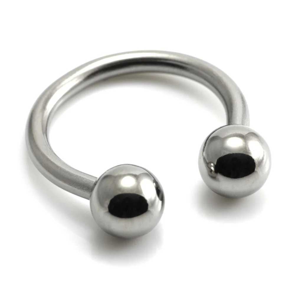 Titanium External Thread Micro Circular Barbell UK Made (1.2mm)