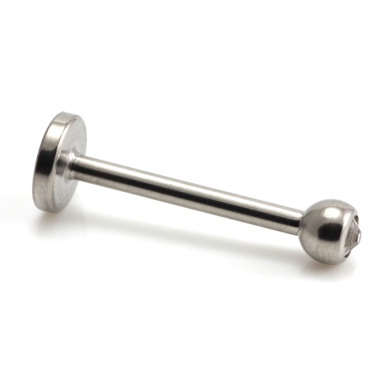 Titanium External Thread Micro Gem Labret - UK Made - 1.0mm