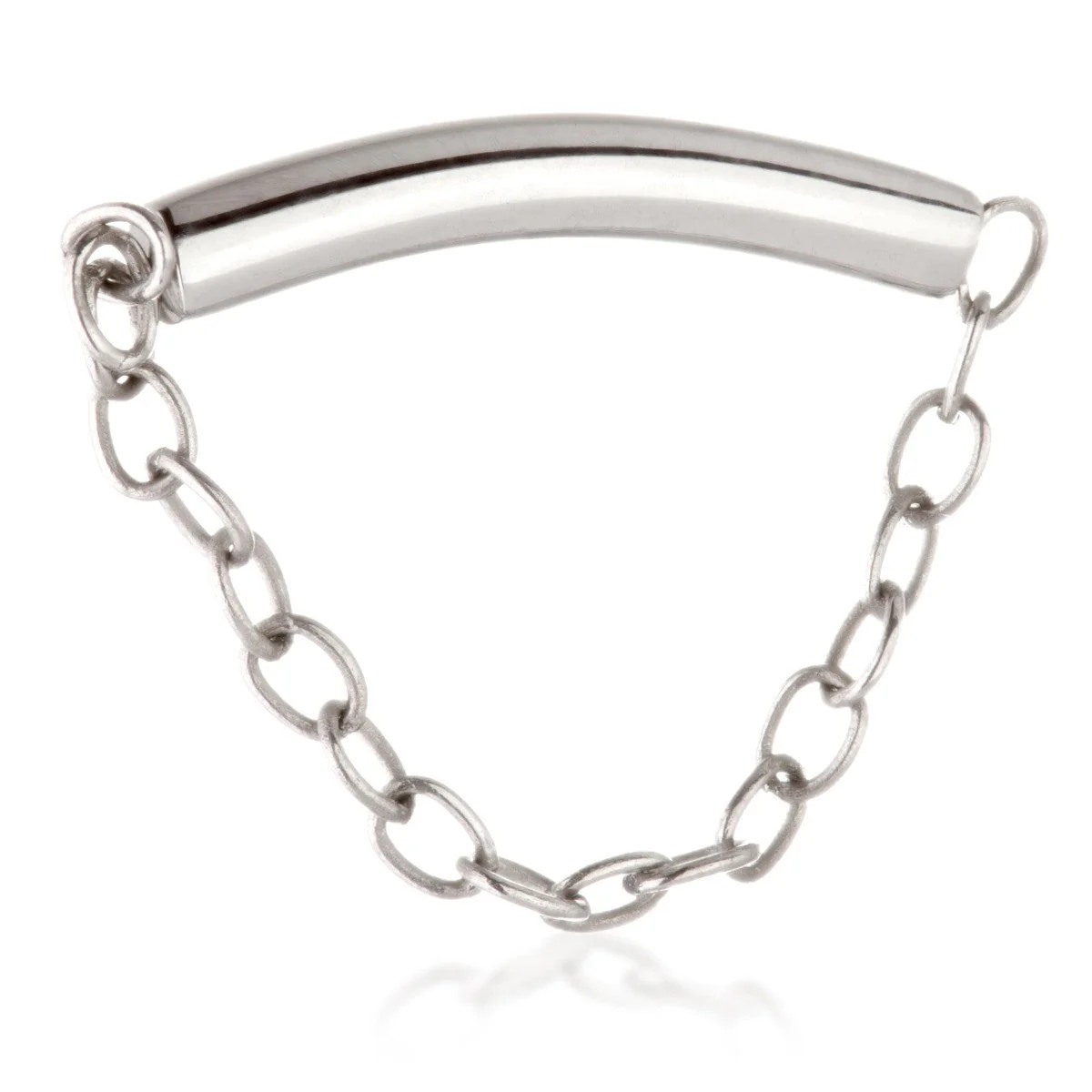 Titanium Internal Attachment with Hanging Chain