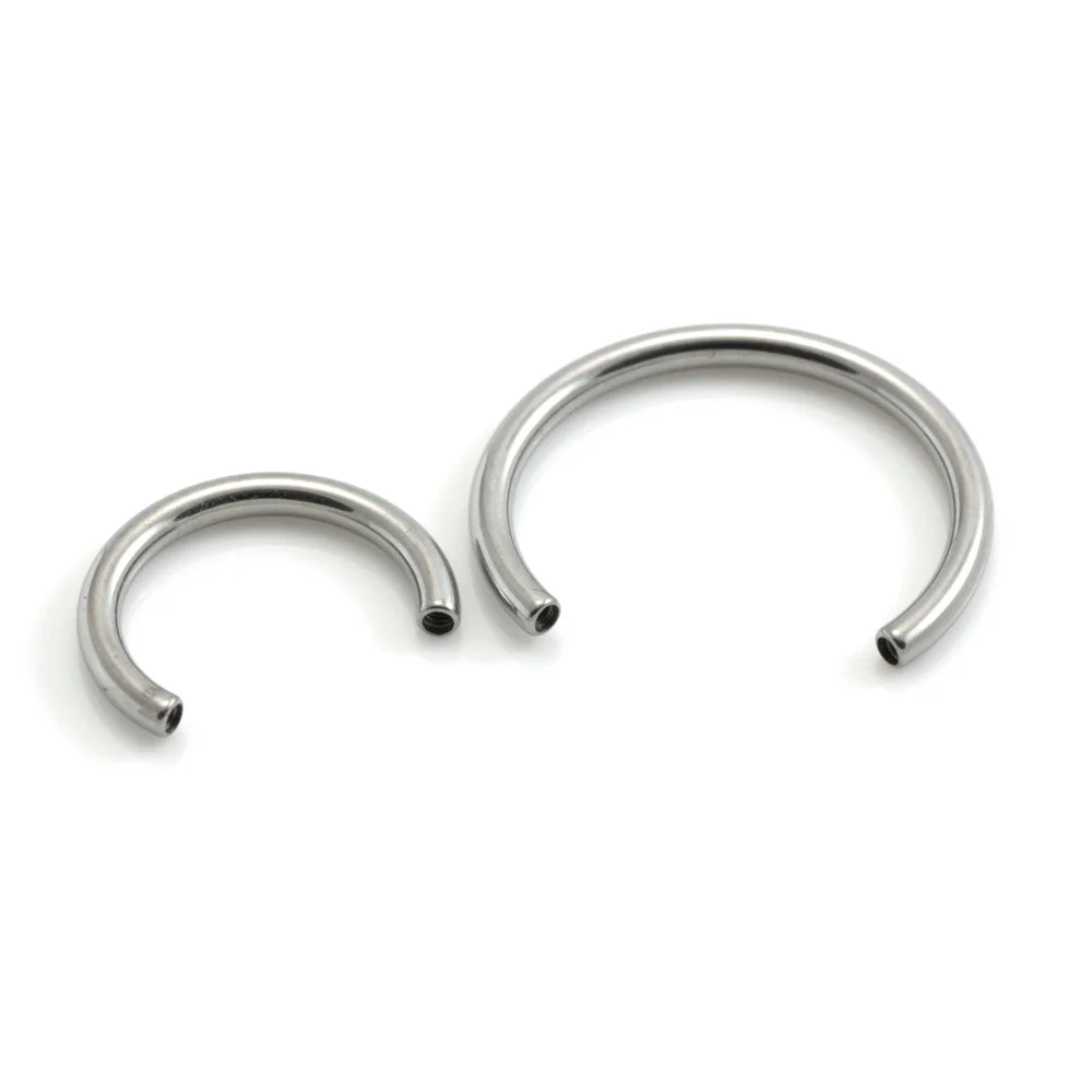 Titanium Internal Micro Circular Barbell Stem (1.2mm)