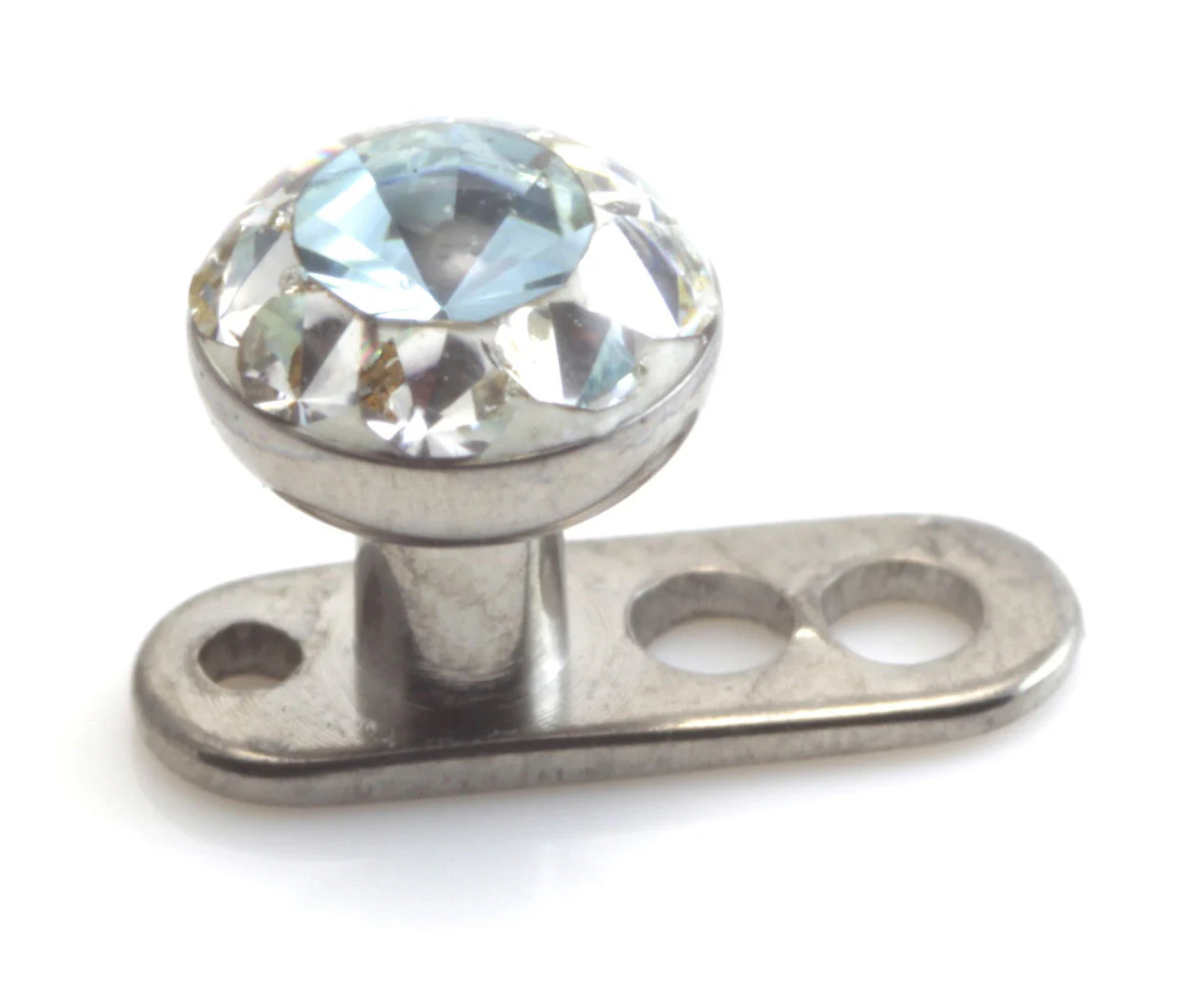 Titanium Internal Thread Anchor With Ti Multi Gem Disk