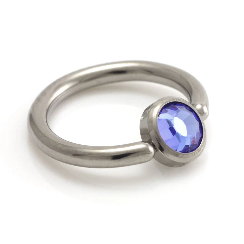 Titanium Internal Thread Jewelled Dimp Disk BCR - Image 2