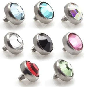 Titanium Internal Thread Micro Gem Disk