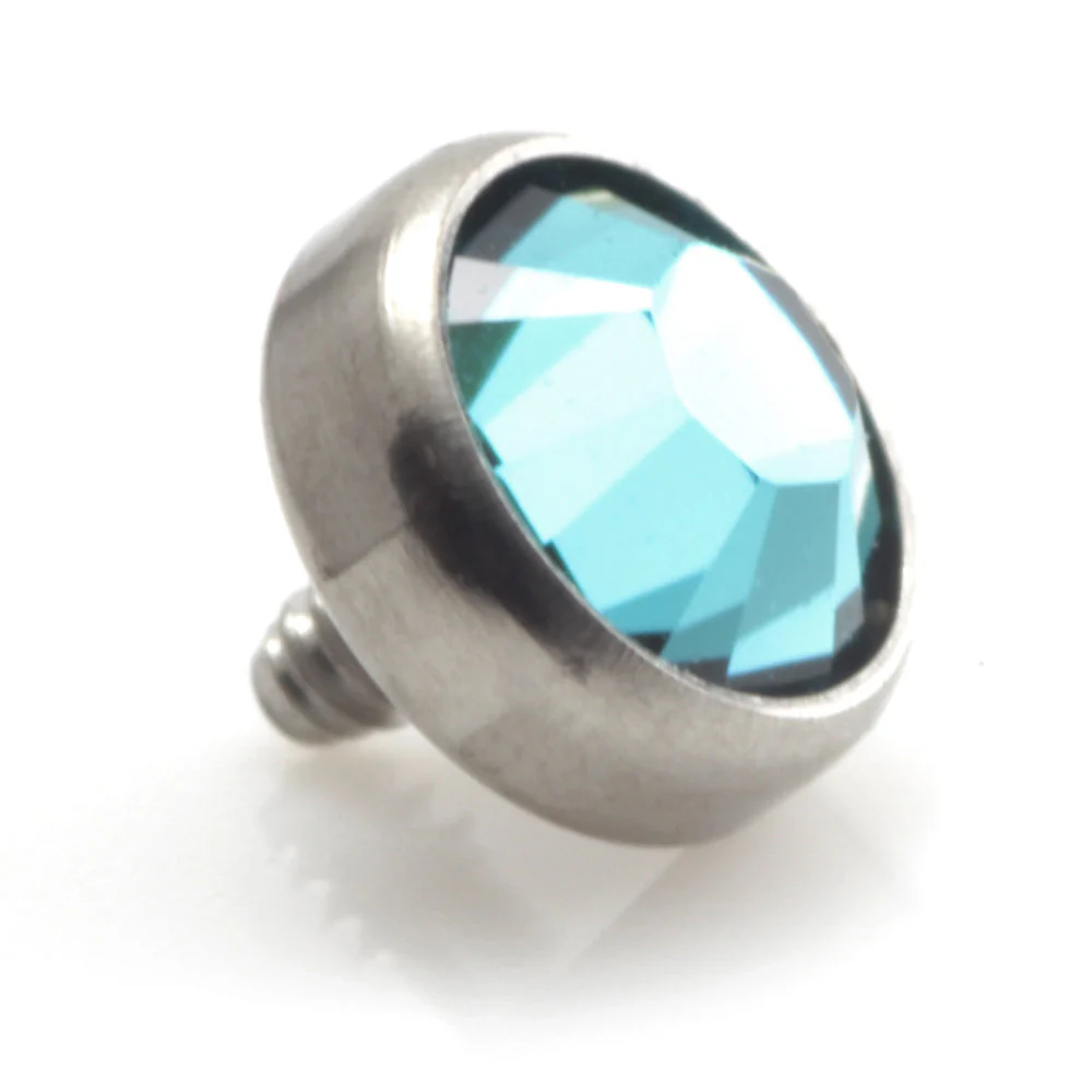 Titanium Internal Thread Micro Gem Disk - Image 8