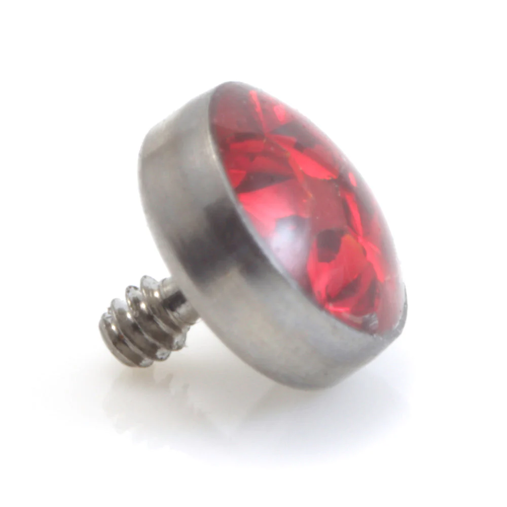 Titanium Internal Thread Micro Multi Gem Disk - Image 4