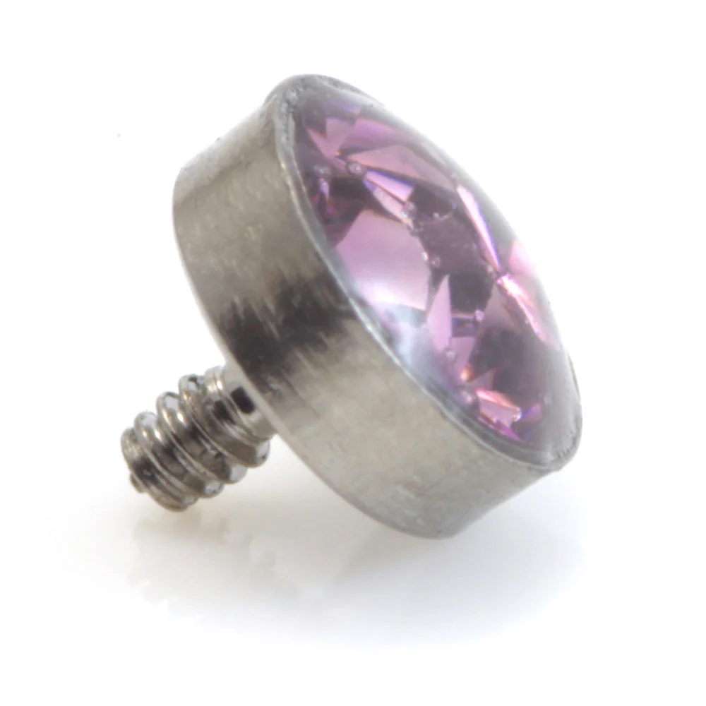 Titanium Internal Thread Micro Multi Gem Disk - Image 9
