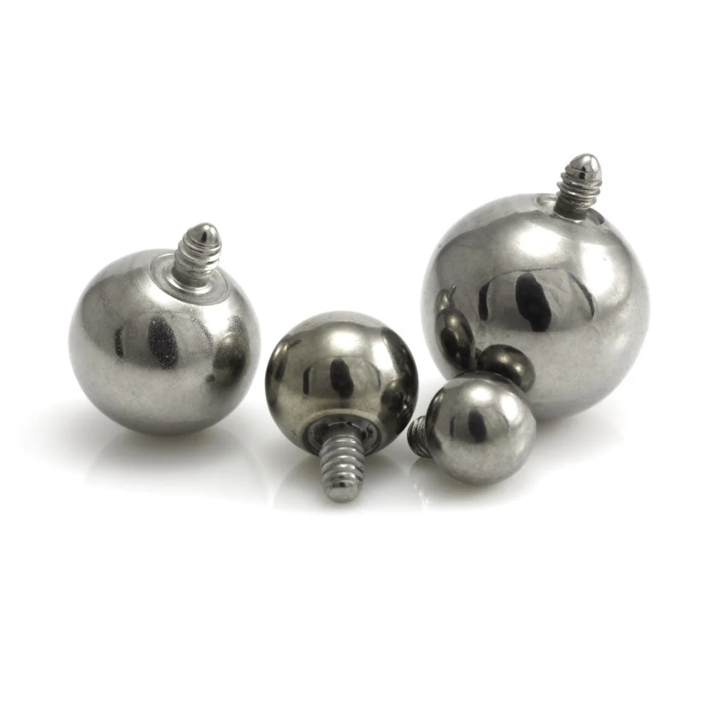 Titanium Internal Thread Plain Micro Ball