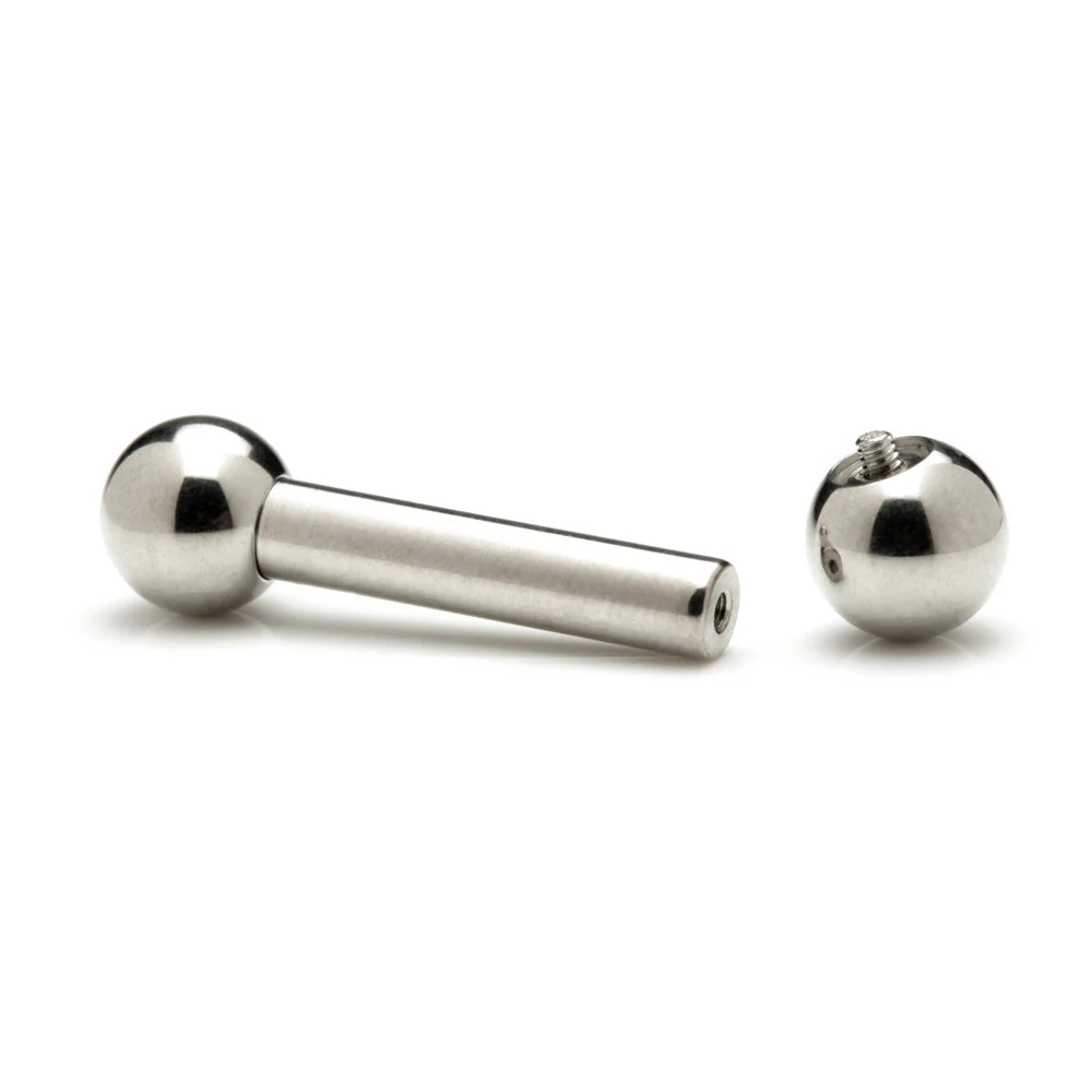 Titanium Internally Threaded Barbell - 10mm