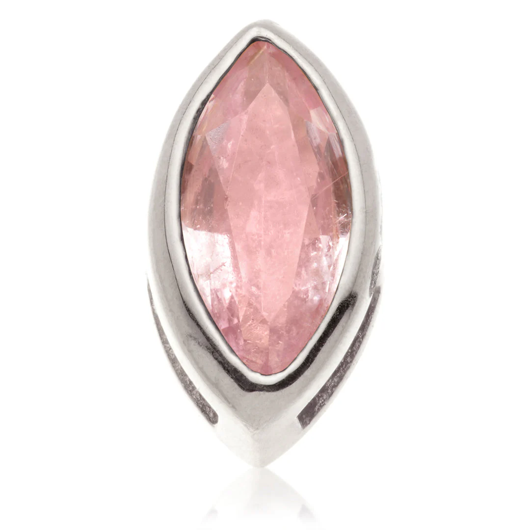 TL - 14ct Gold Internal Multi Sapphire Marquise Attachment - Image 10