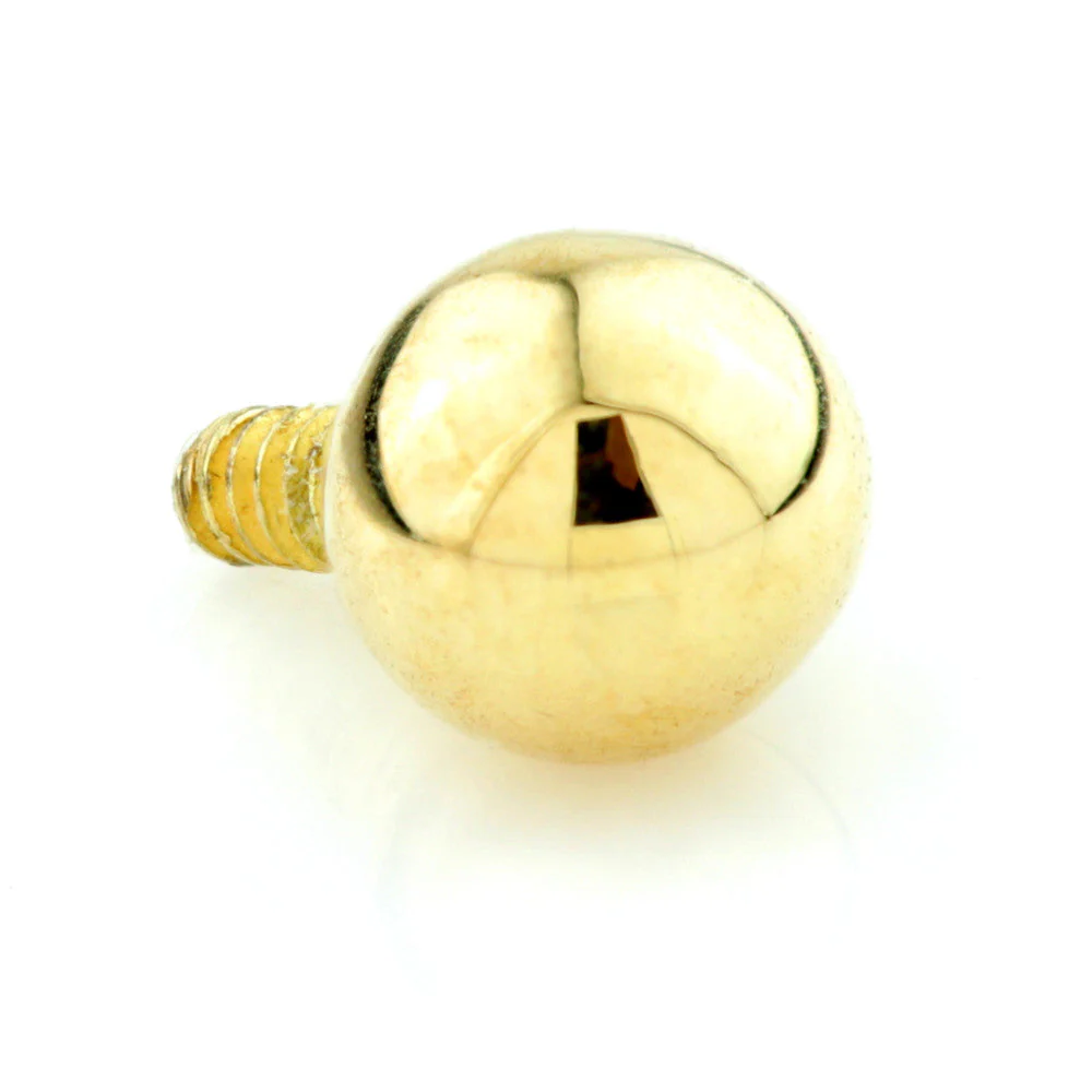 TL - 18ct Gold Ball Internal Attachment