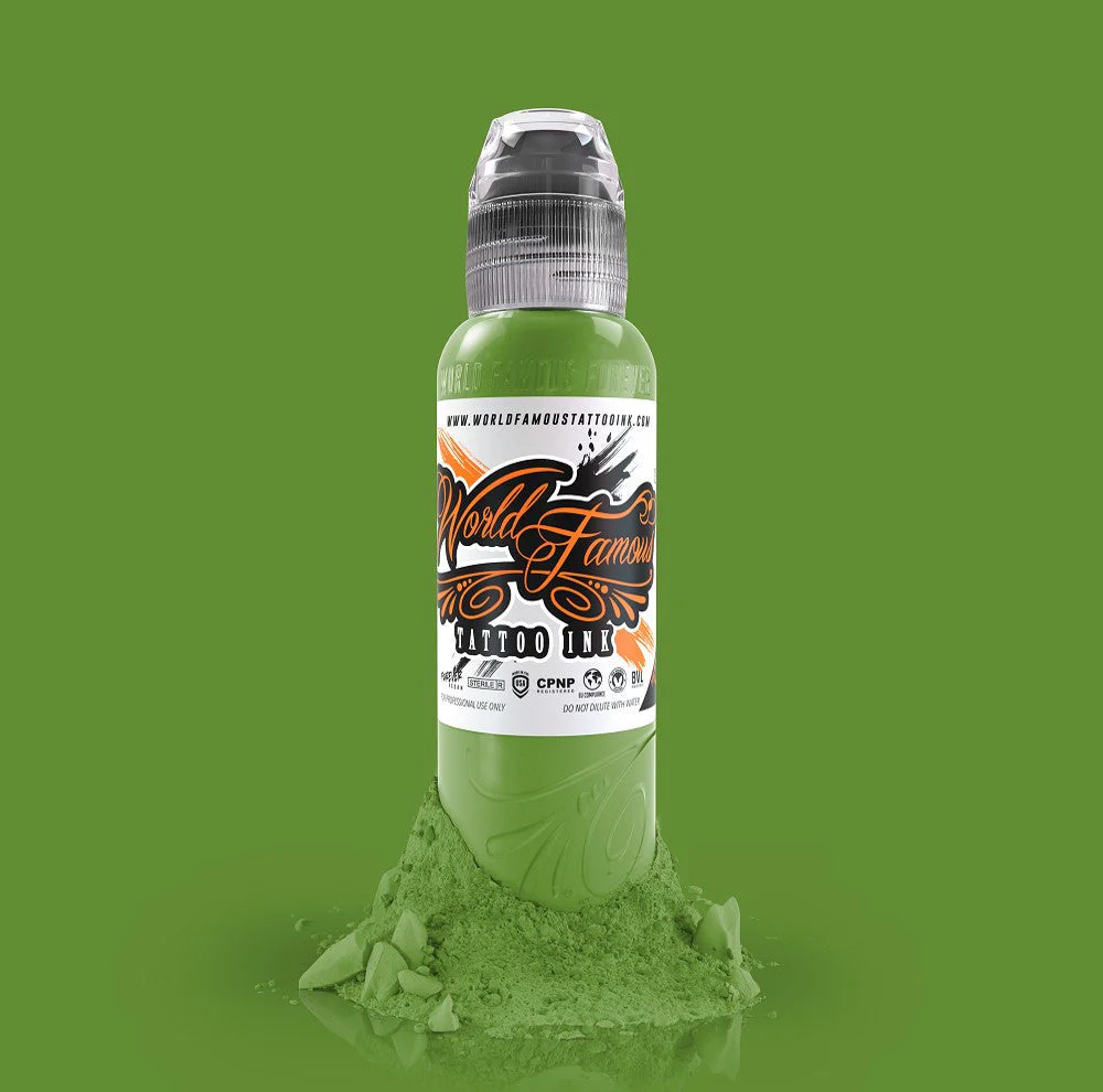 World Famous Ink Iceland Green